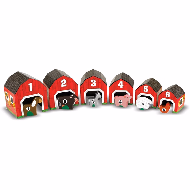 Melissa & Doug Nesting & Sorting Sets - Barn