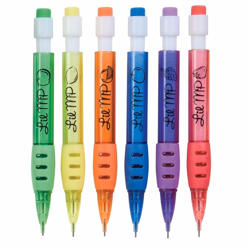 Mechanical Pencils - 6 Assorted Scents Individually Wrapped