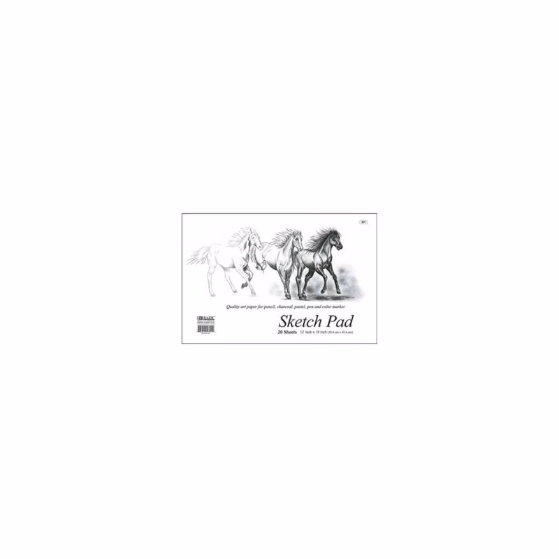 Sketch Pads - 20 Sheets 12" x 18"