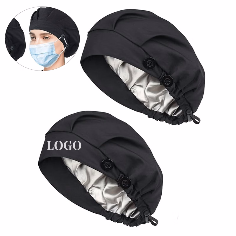 Soft Elastic Band Bonnet for Hair Care