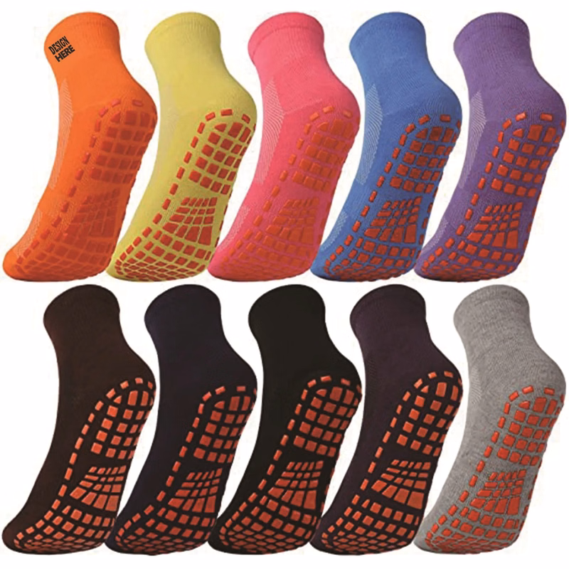 Customized Grip Safety Trampoline Socks