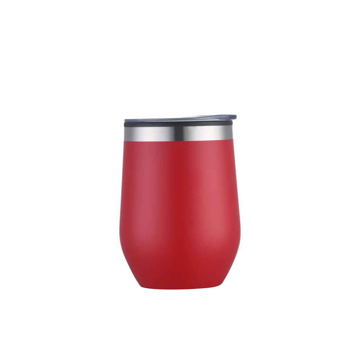 12 oz Red Double Wall Wine Cup 1