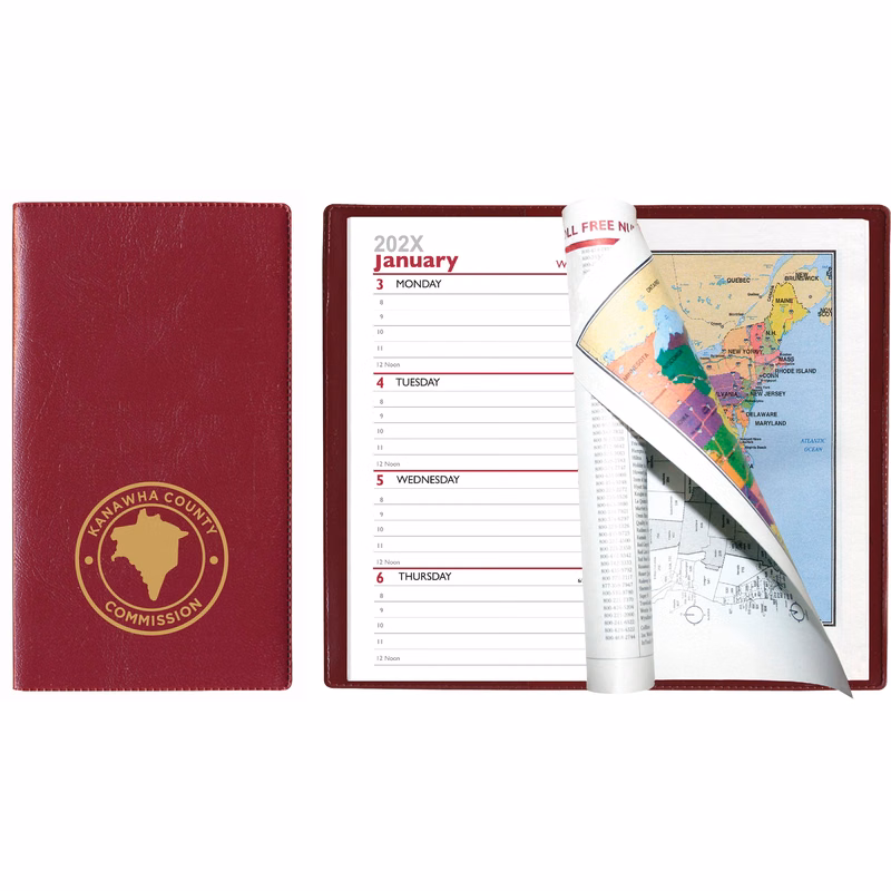 Castillion Softtouch Vinyl Cover Weekly Pocket Planner