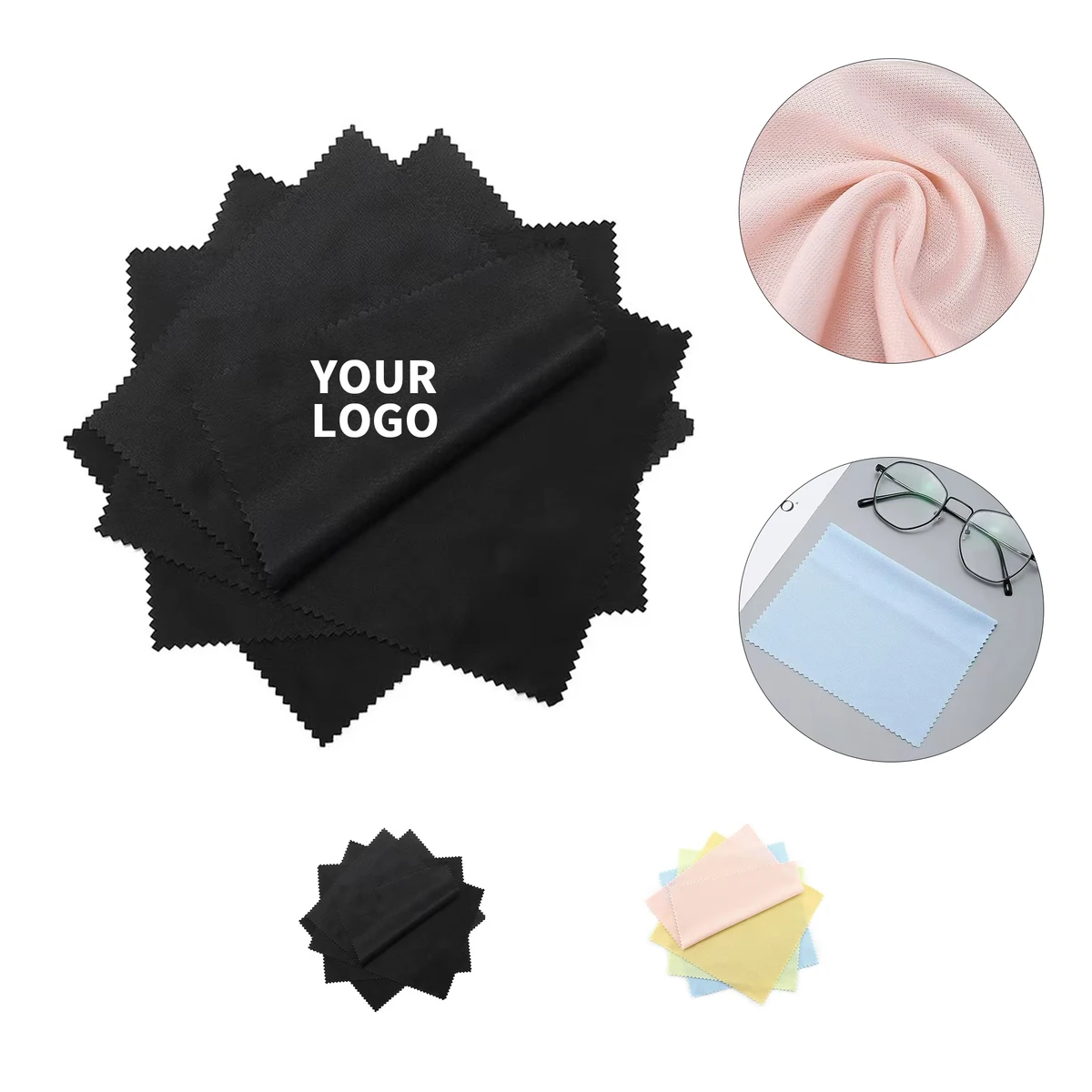 Microfiber Screen Wipe In Carry Case 6 X 6" 1