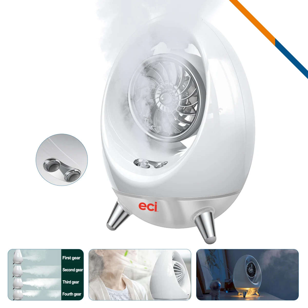 Ploty 3in1 Desktop Fan 1