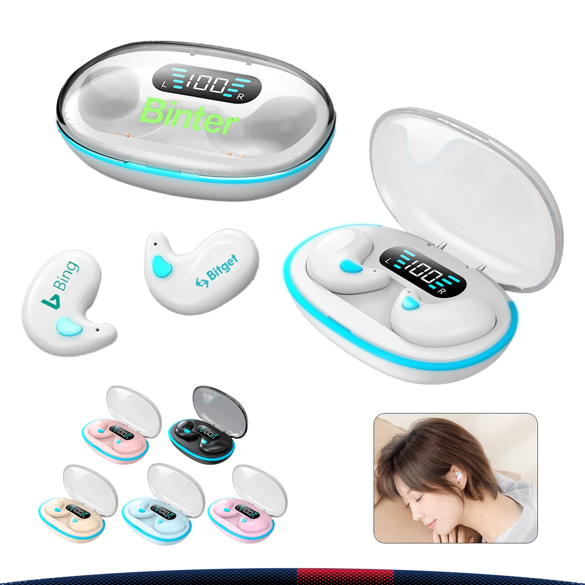 Chin Bluetooth Earbuds 1