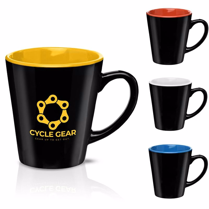 Splash - 12 oz. Two Tone Ceramic Mug