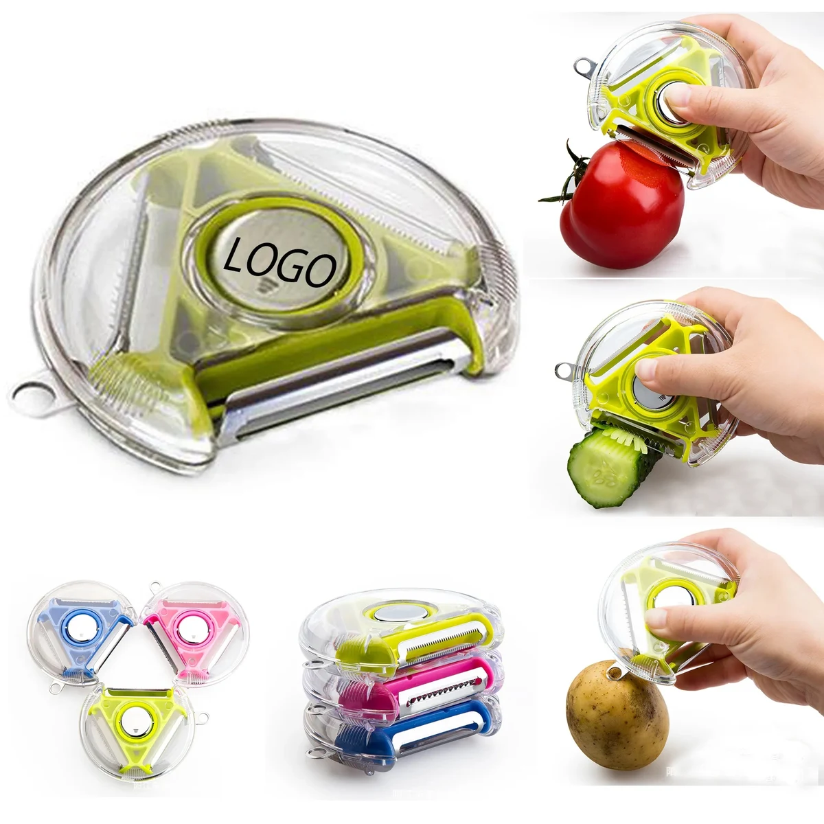 3 in 1 Round Kitchen Peeler 1