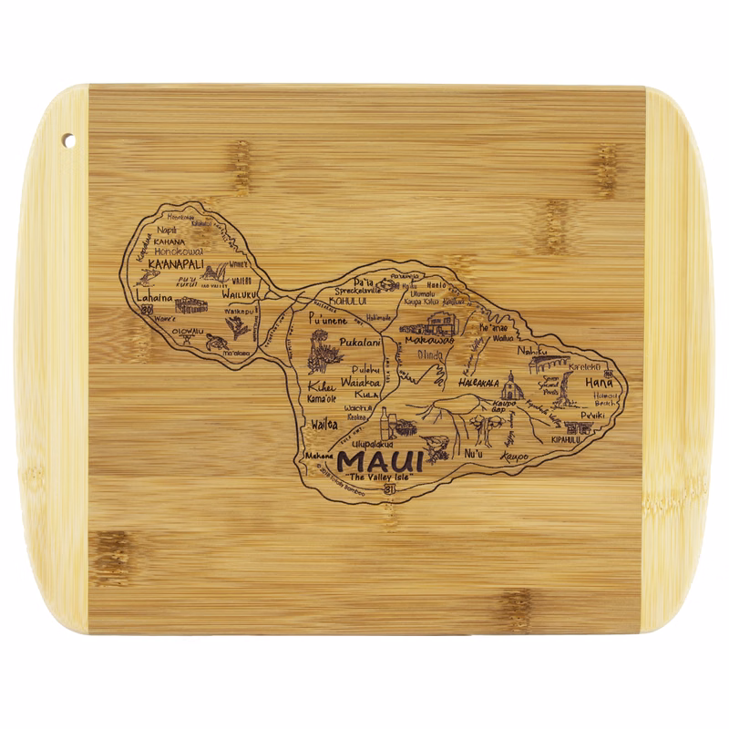 A Slice of Life Maui Serving & Cutting Board