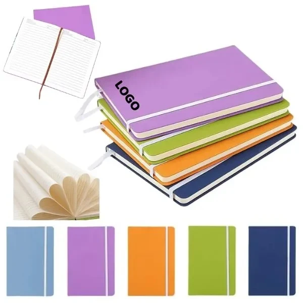 PU Leather Journal with Elastic Band 1