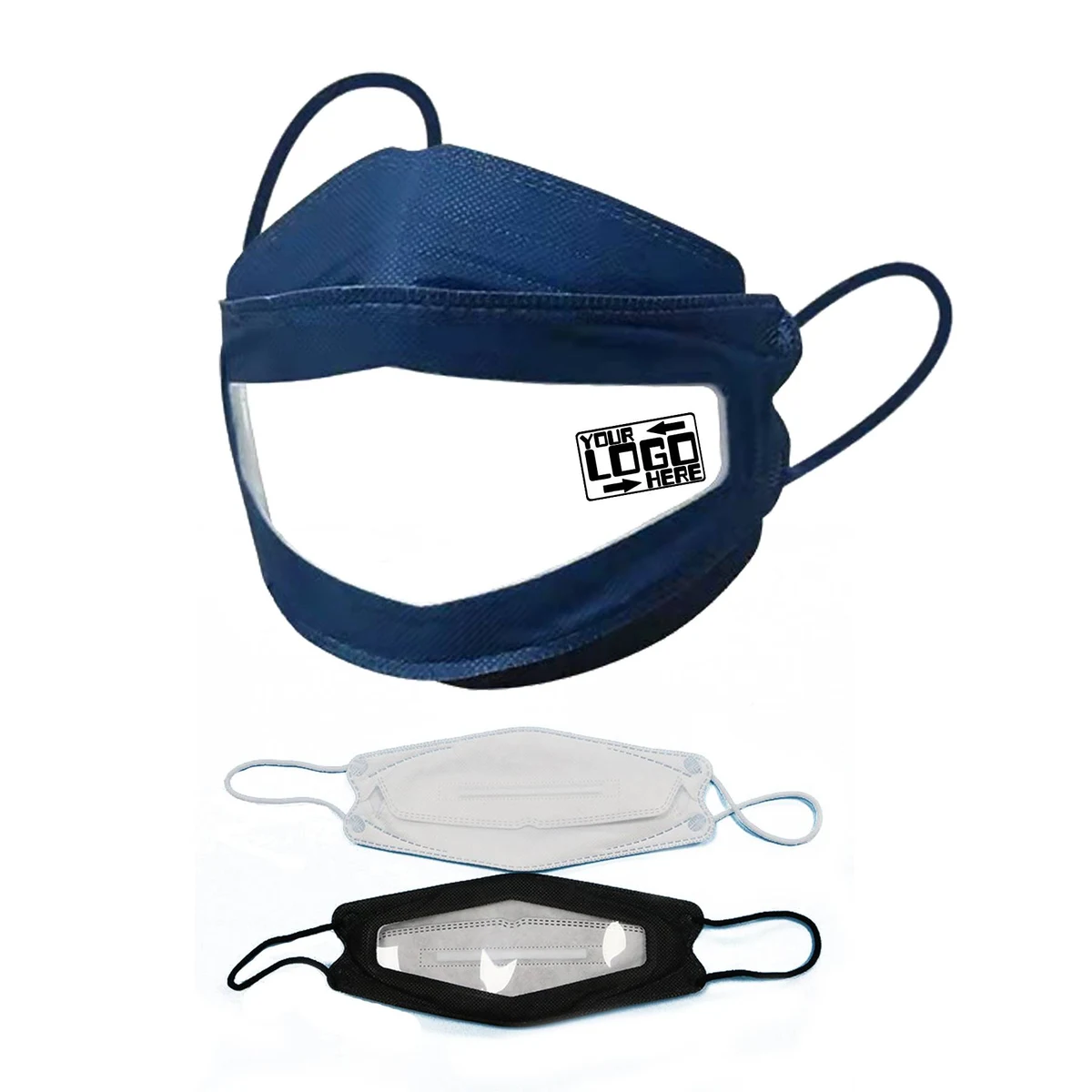 Kf94 Masks With Clear Window 1
