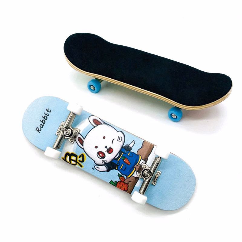 Wooden Support Finger Skateboard
