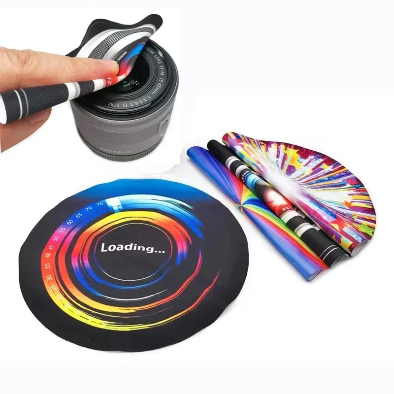 Promo Round Shape Microfiber Cloths 1