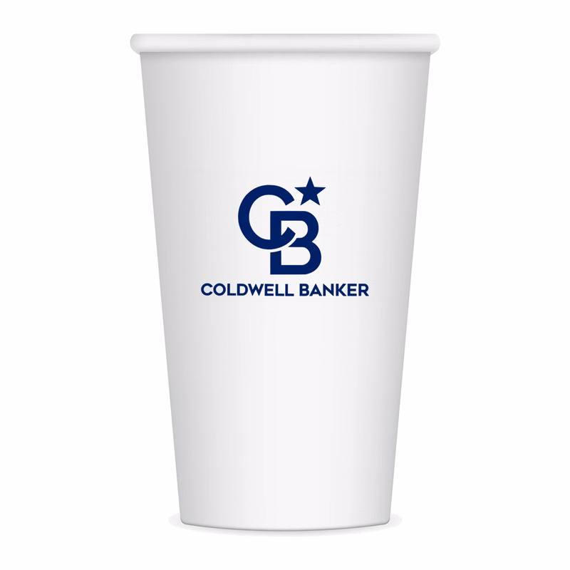 20 Oz. White Paper Cup