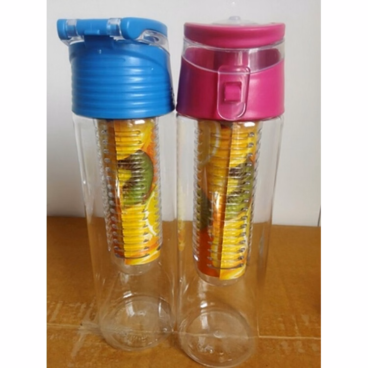24 OZ Infusion Tritan Sport Fruit Water Bottle