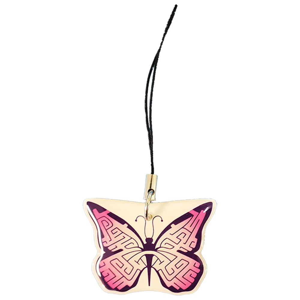Multipurpose pendant / charm / tag with custom shape from 1.1 to 2 Sq. In. (Single Sided) 1