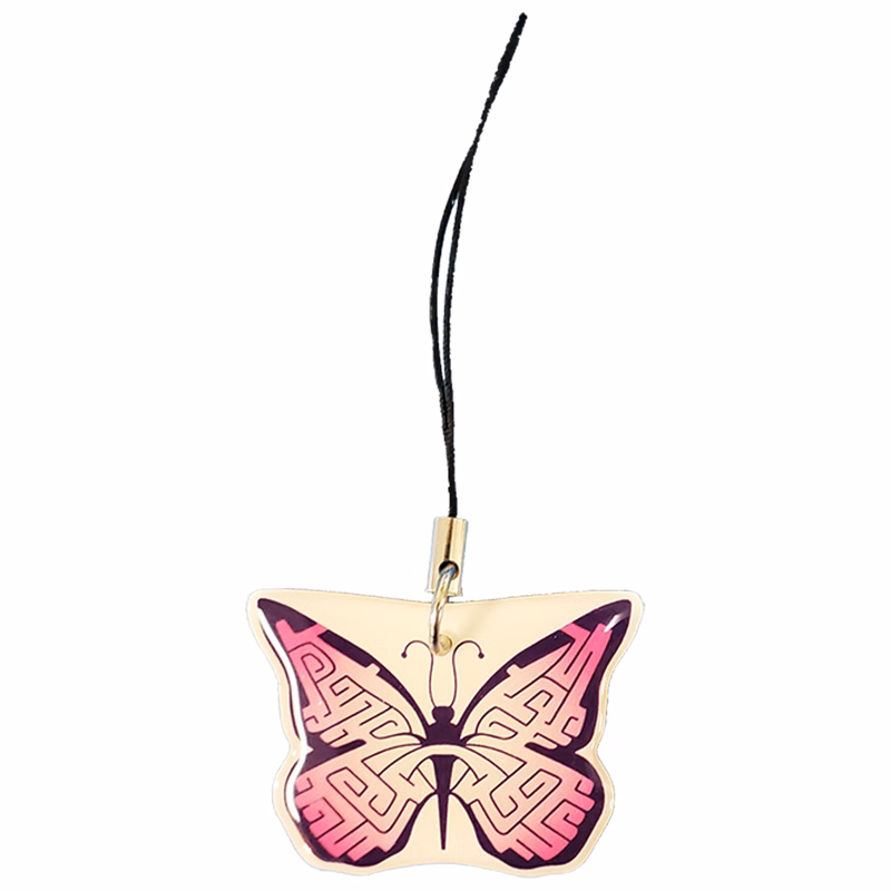 Multipurpose pendant / charm / tag with custom shape from 1.1 to 2 Sq. In. (Single Sided)