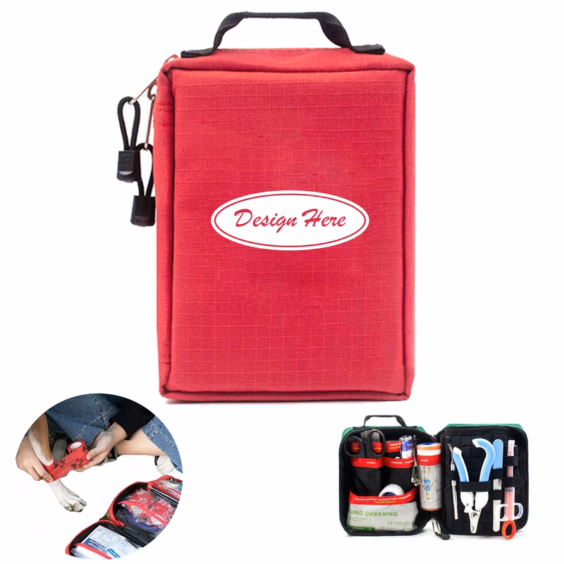 Travel Pet First Aid Kit for Dogs & Cats Emergency Care