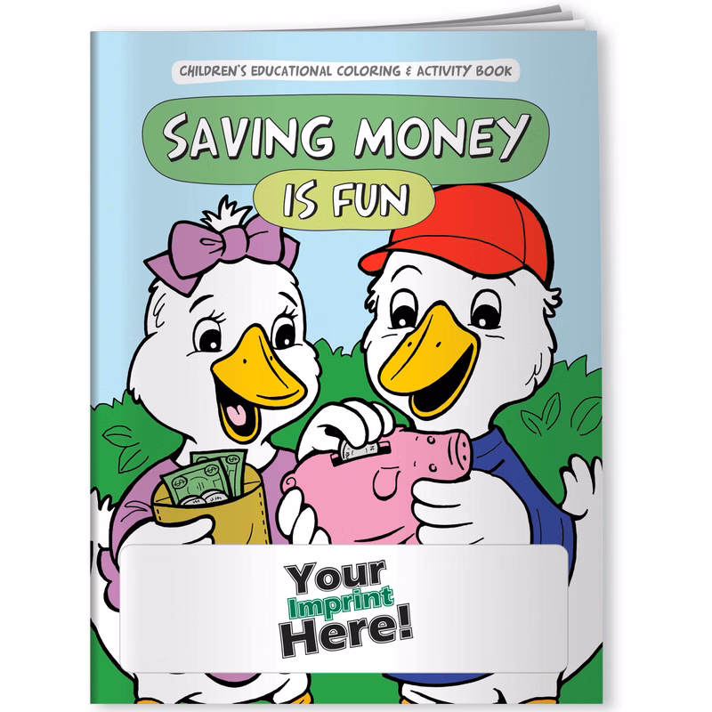 Coloring Book - Saving Money is Fun