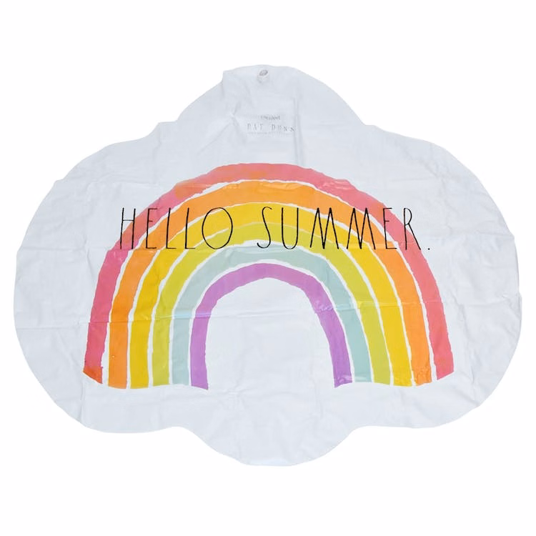 Rainbow Cloud Splash Pads - Hello Summer