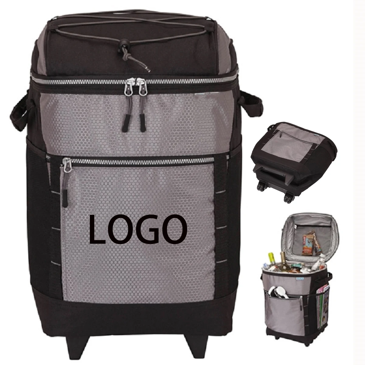 Insulated Rolling Cooler Bag 1