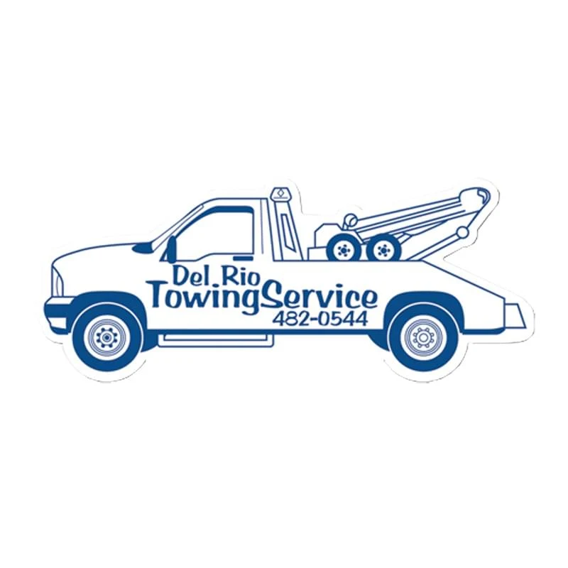 Magnet - Tow Truck Shape Stock Vinyl Magnet - 20mil 1