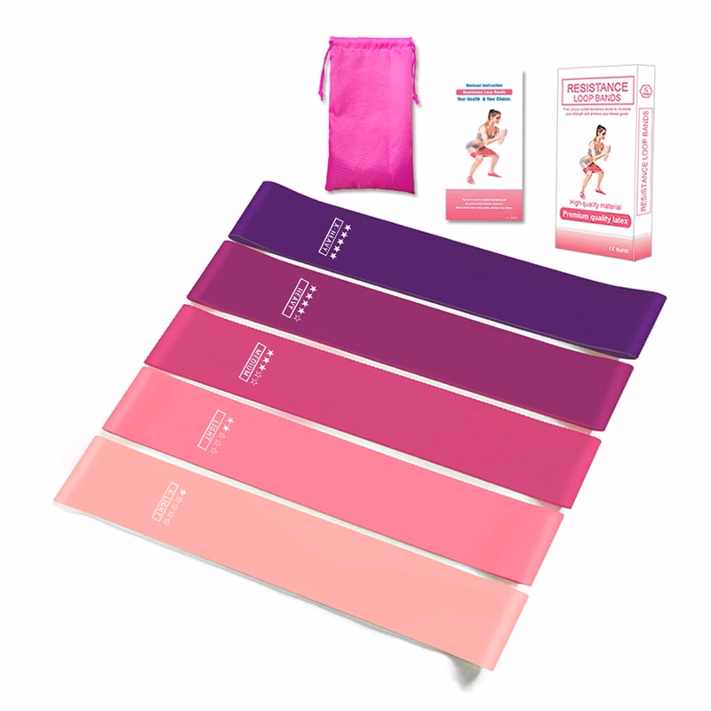 color gradient Natural Latex Different Strenth Resistant Loo