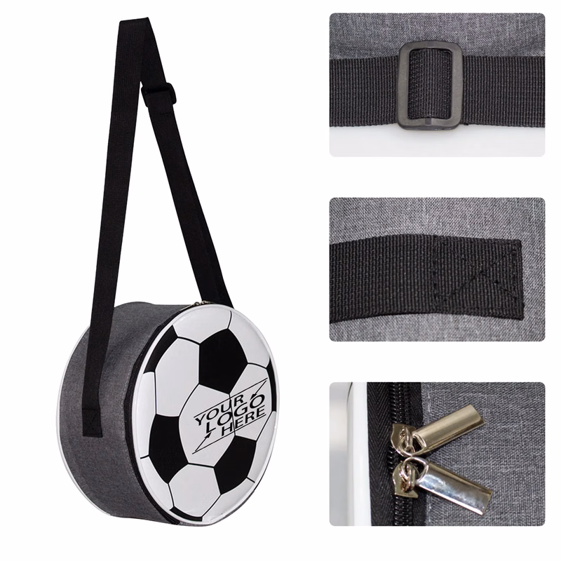 Oxford Fabric Football Insulated Tote Bag
