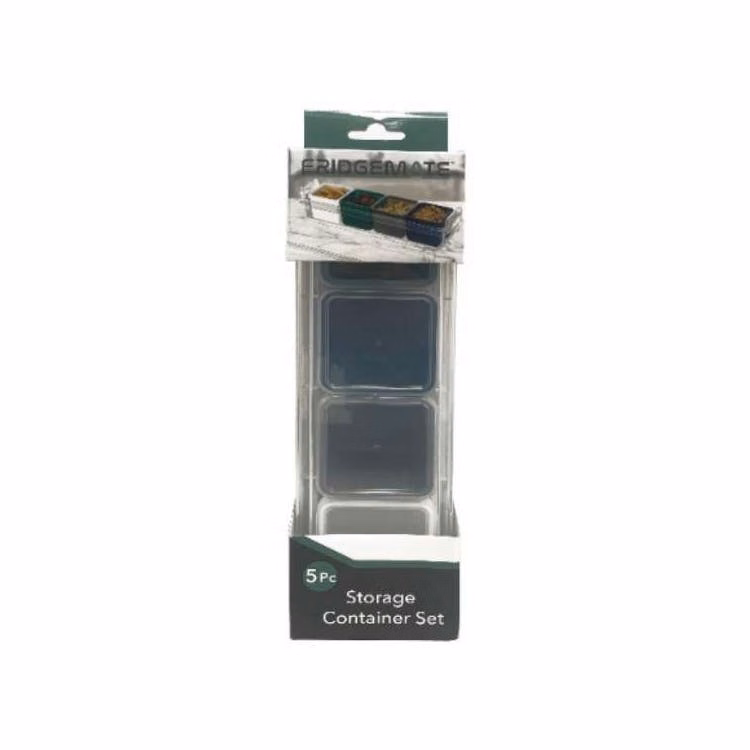 Fridgemate 5-Pc Storage Container Sets