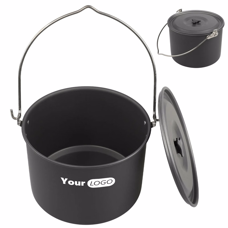 Alloy Outdoor Camping Extra Large Hanging Pot