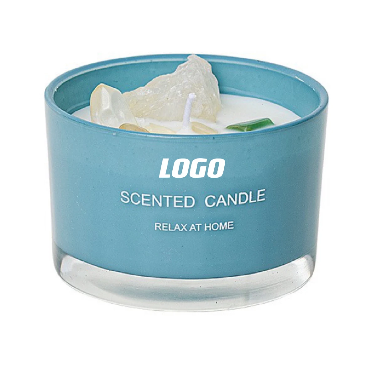MOQ 10 pcs 2 Ounce Romantic Scented Candle 1