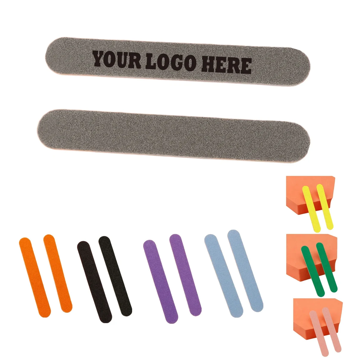 Disposable Double Sided Emery Board Nail File 1