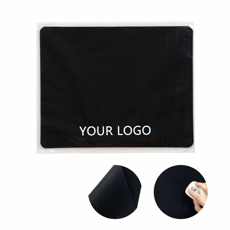 Flexible Rubber Mouse Pad with Smooth Fabric Top