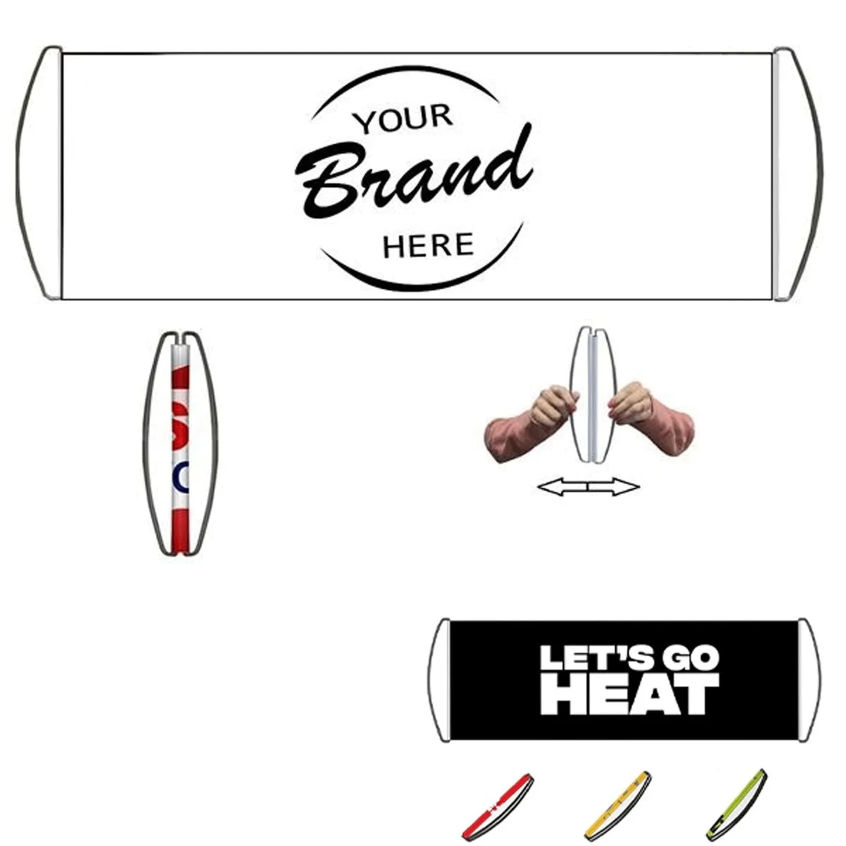 DIY Retractable Hand Roll Banner 1