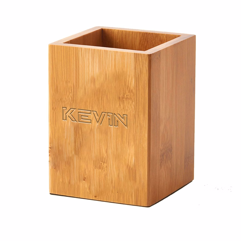 Bamboo Wooden Pen Holder