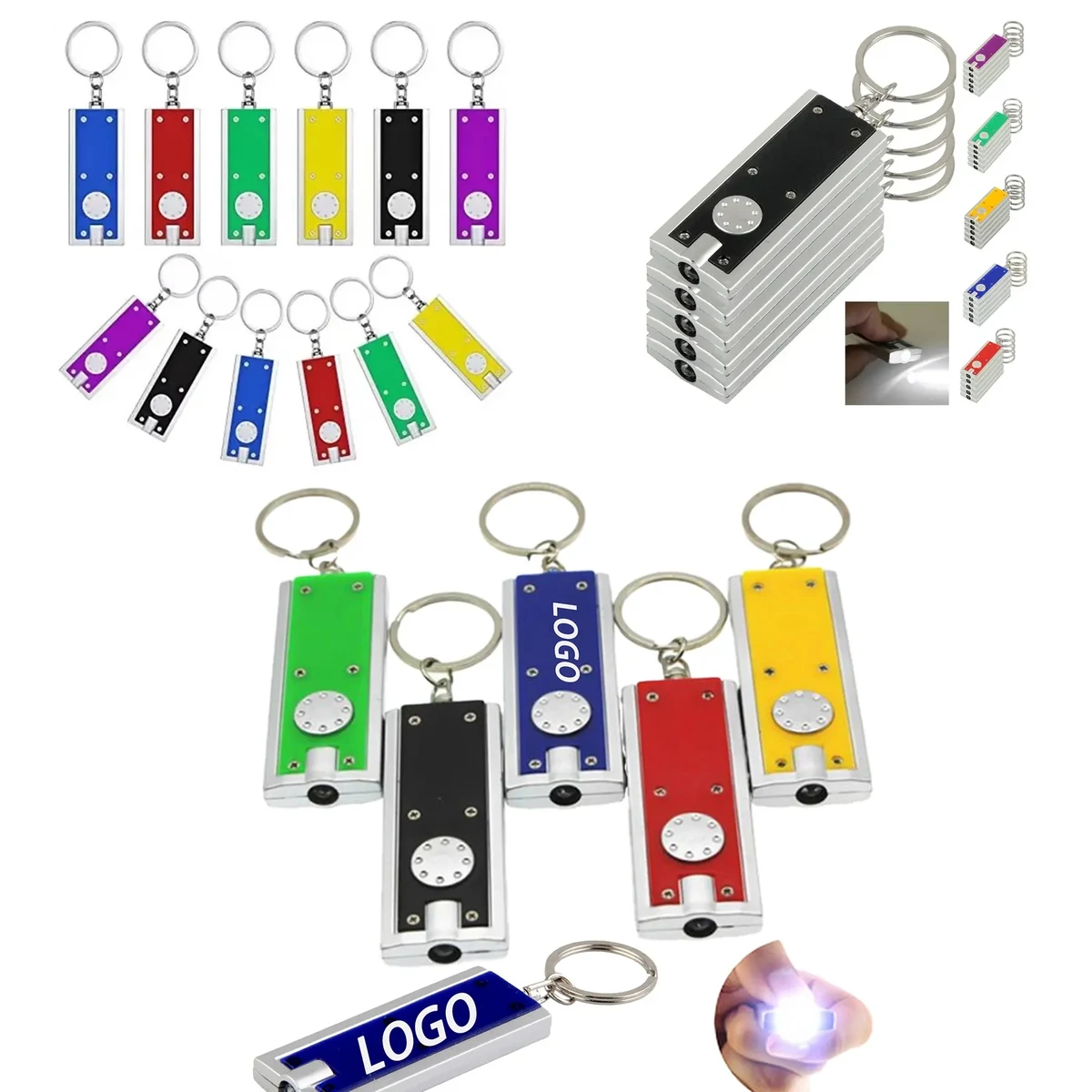 LED Camping Portable Keychain Flashlight 1