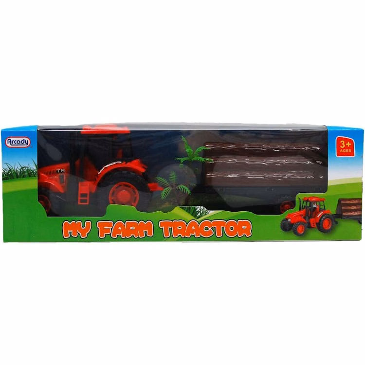 Friction Tractor Sets - Assorted Color