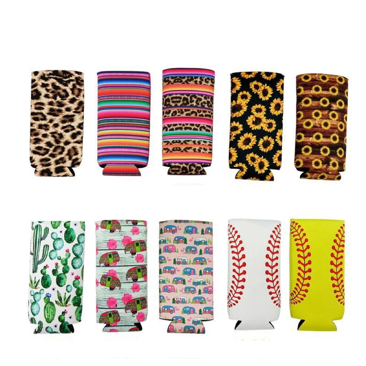 12 OZ. Colorful Insulated Neoprene Can Holder 1