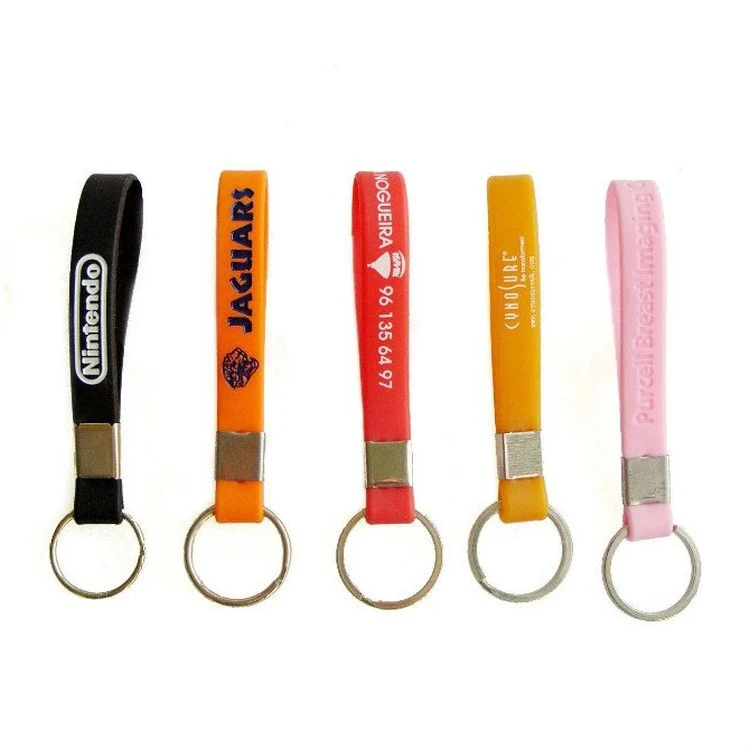 Silicone Keychain Debossed 1