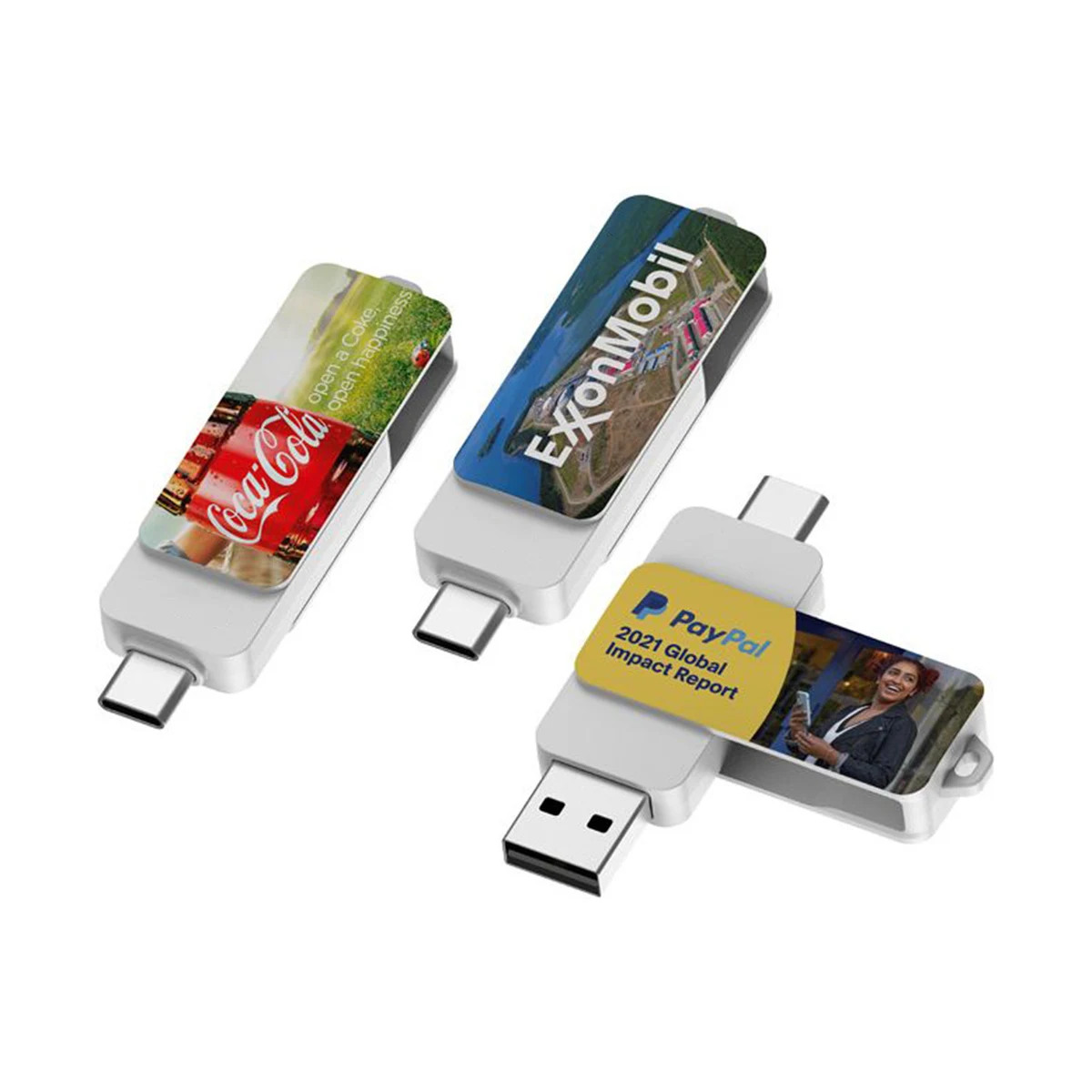 Billboard Full Color Swivel Drive with OTG USB-C 1