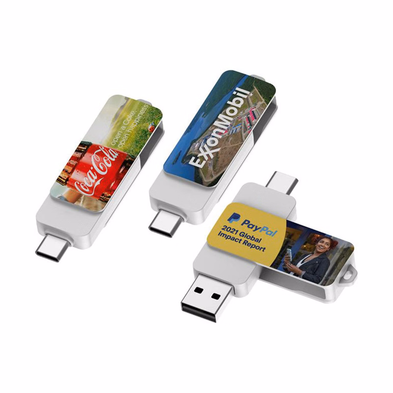 Billboard Full Color Swivel Drive with OTG USB-C