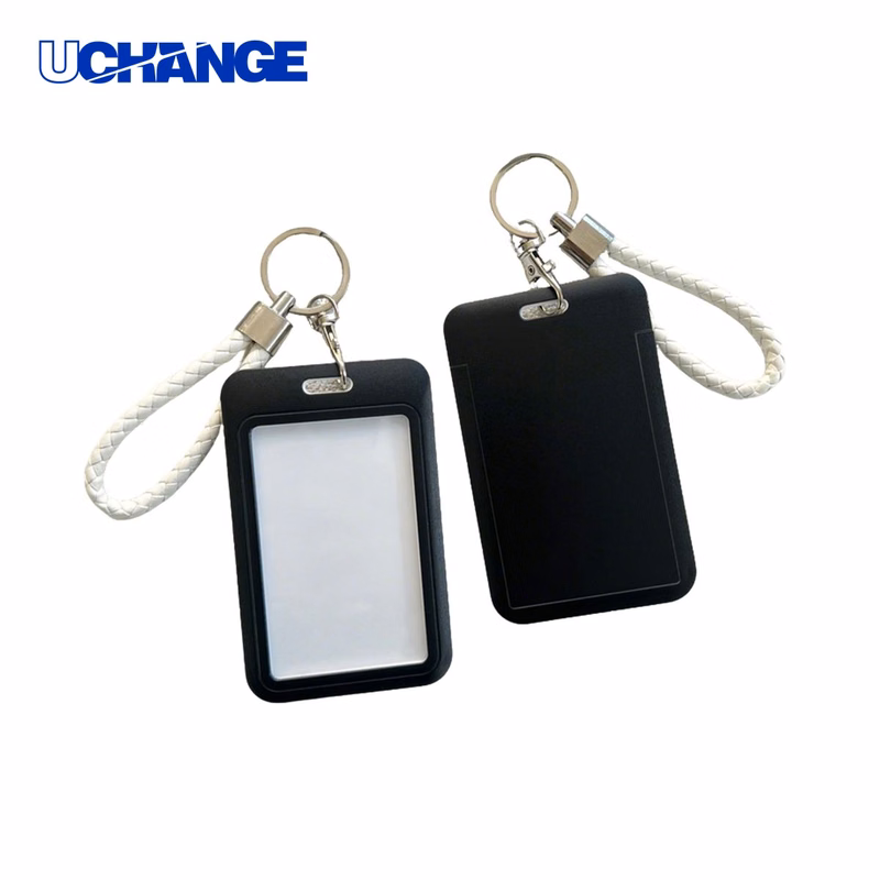 Work Card Case Holder with Key Fob