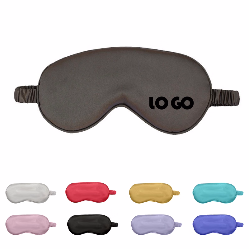 Portable Faux Silk Eye Mask