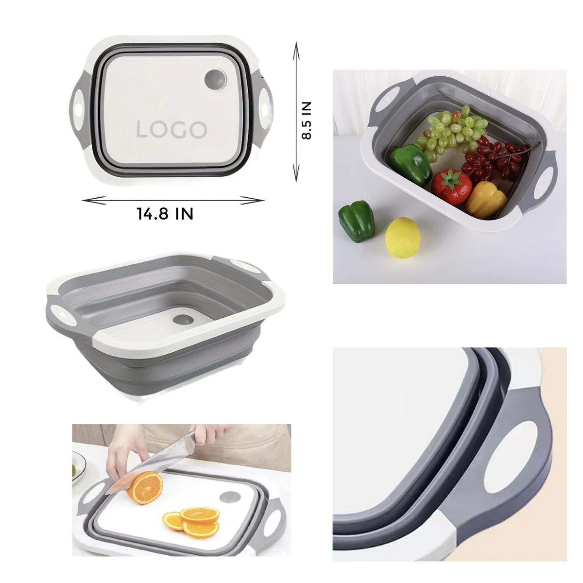 MOQ 10 PCS Durable Folding Plastic Cutting Board 1