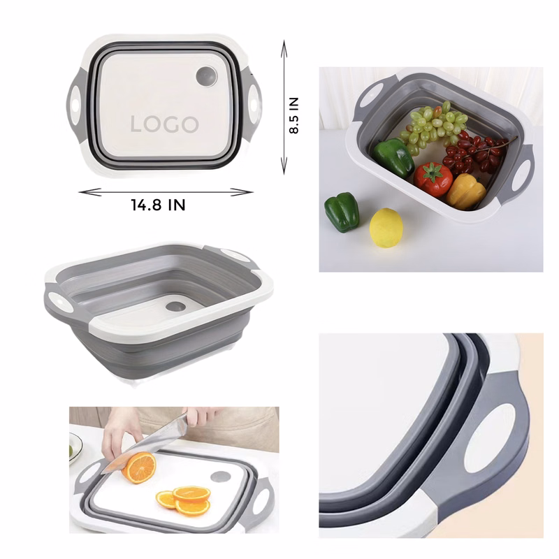 MOQ 10 PCS Durable Folding Plastic Cutting Board