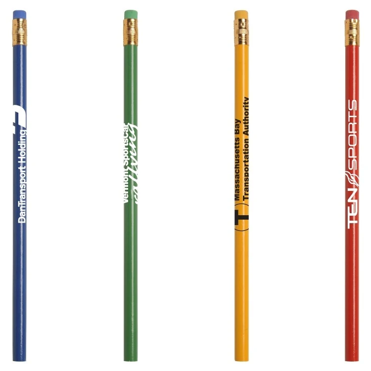 Jo-Bee Recycled Newspaper Pencil w/Matching Eraser 1