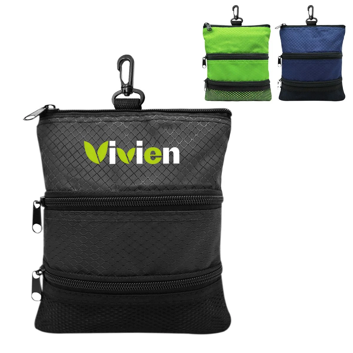 Three Layer Golf Ball Storage Bag 1