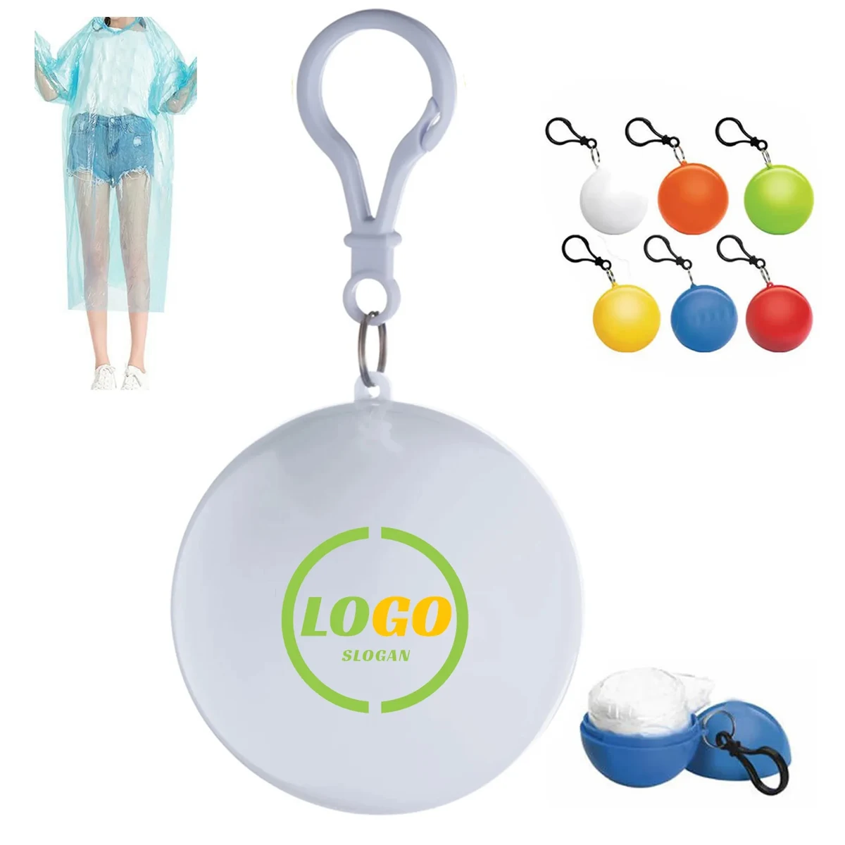 Outdoor Portable Disposable Raincoat Ball 1