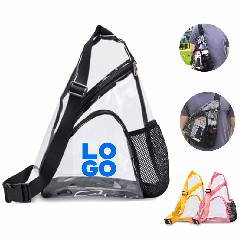 Transparent Shoulder Crossbody Backpack