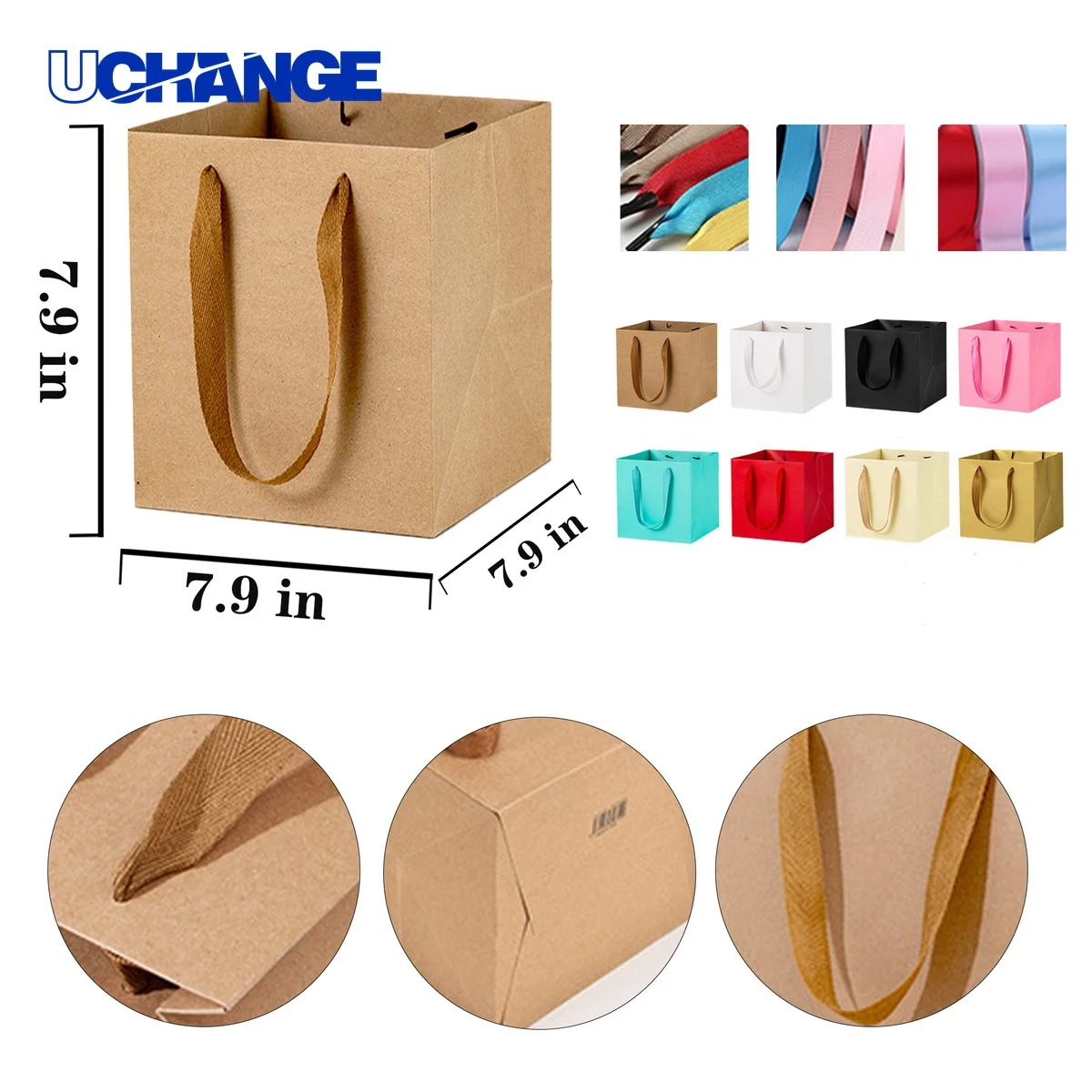 Commercial Square Handheld Paper Bag Organizer 1
